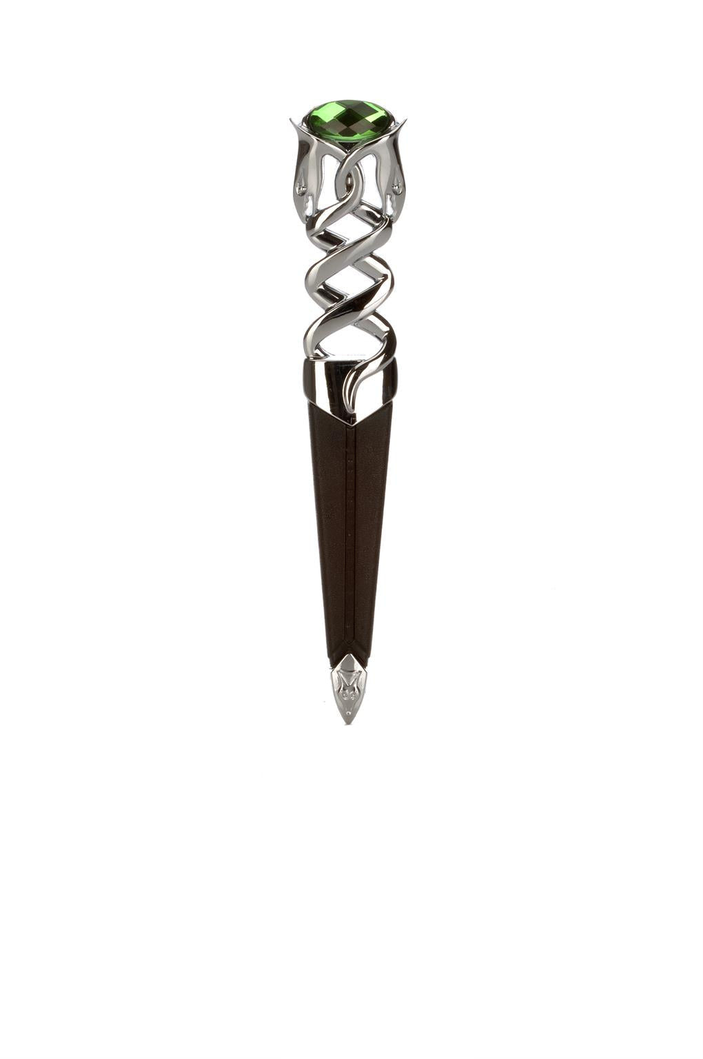 Chrome Serpent Safety Sgian Dubh