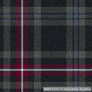 8 yard Hebridean Tartan Medium Weight Kilt