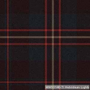 8 yard Hebridean Tartan Medium Weight Kilt