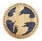 Wooden Scotland Coaster - 3 Tartans