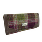 Heather Purple Green Tartan Long Purse