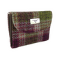 Heather Purple Green Tartan Purse