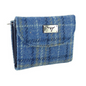 Light Blue & Yellow Tartan Purse