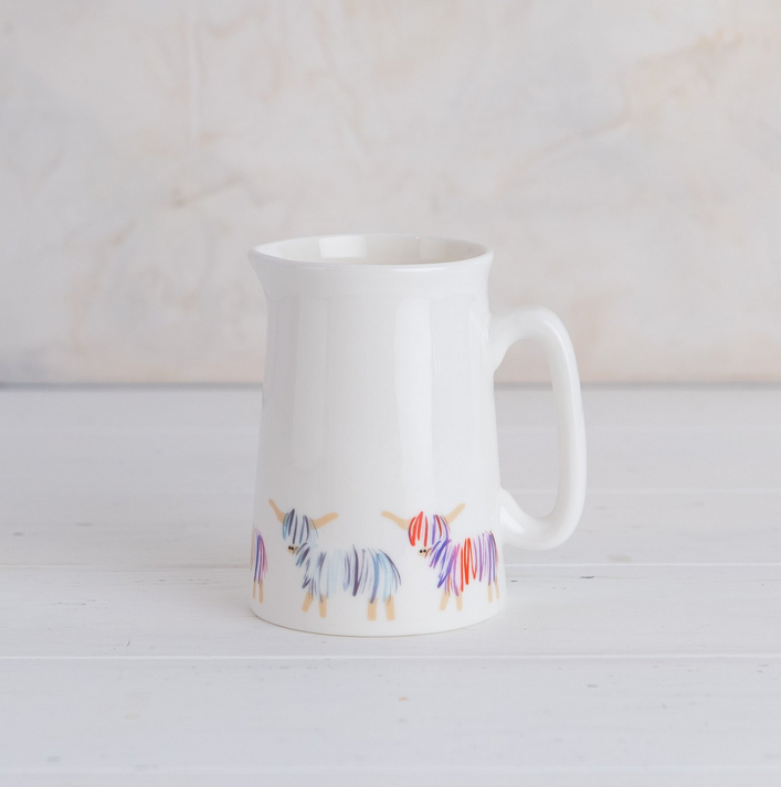 Highland Cow Small Jug