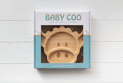 Hairy Coo Childrens Bamboo Plate