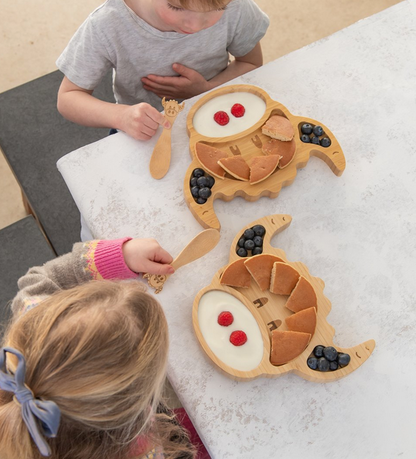 Hairy Coo Childrens Bamboo Plate