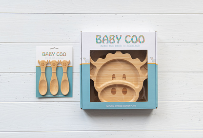 Hairy Coo Bamboo Dining Spoons