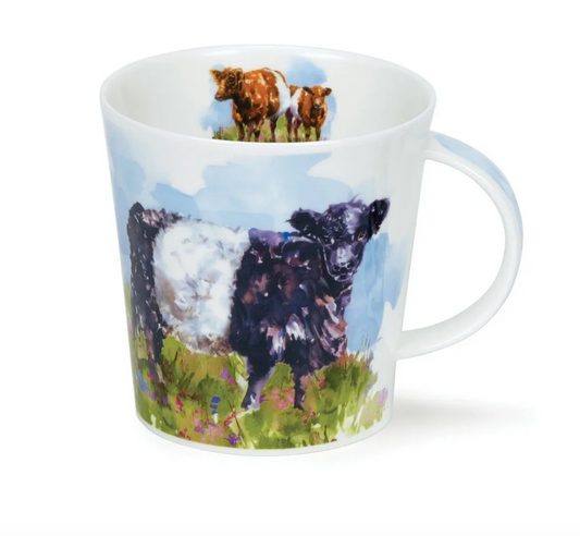 Belted Galloway Cow Mug