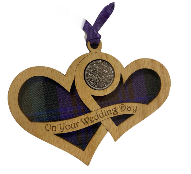 Lucky Sixpence - On Your Wedding Day - 3 Tartans