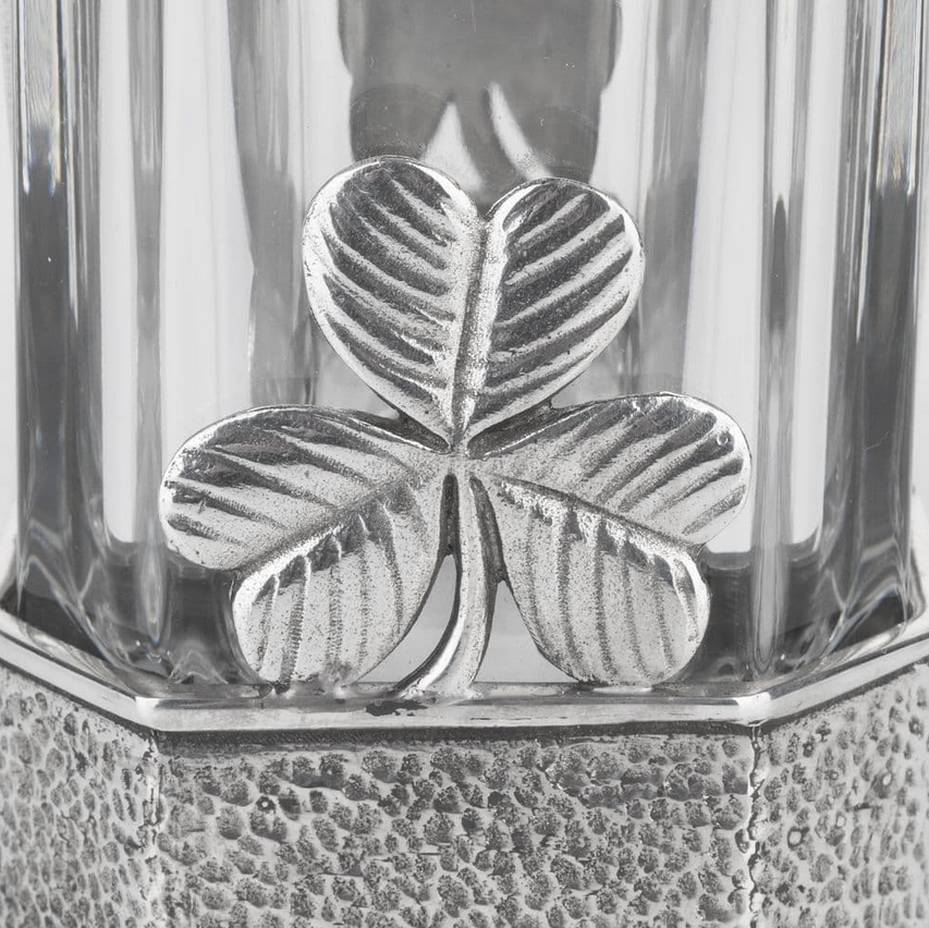 Irish Design Rectangular Glass Whisky Decanter