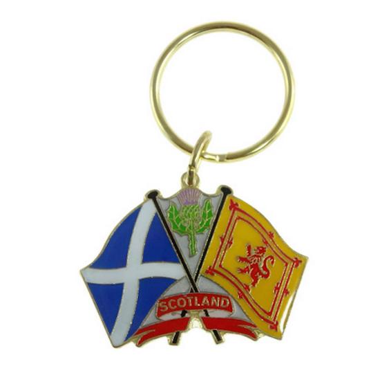 Metal Flags Keyring