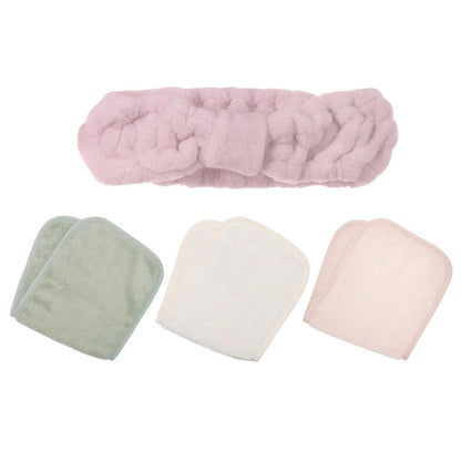 Reusable Make Up Cloth & Headband Set