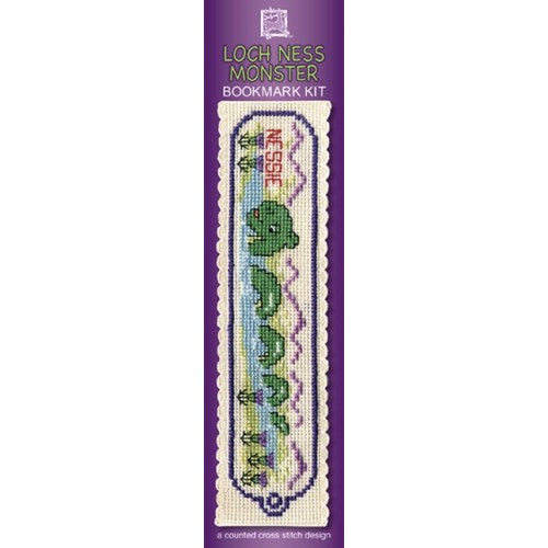 Loch Ness Monster Bookmark Cross Stitch Kit