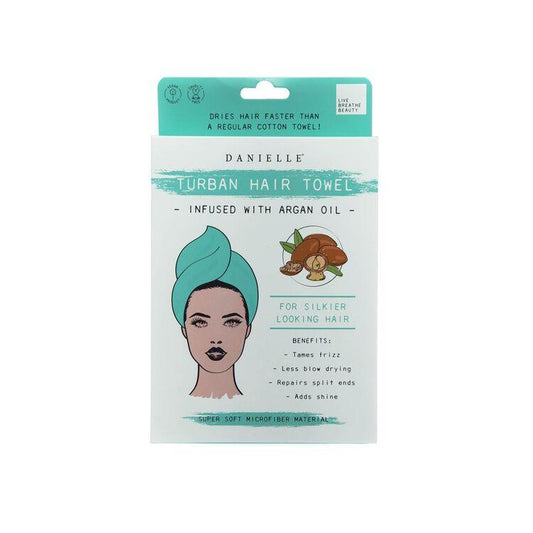 Argan Oil Green Hair Turban